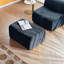 Canapé-fauteuil simple à compression en mousse avec repose-pieds et coussin-684100184