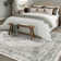 Elaine Machine Washable Oriental Area Rug with Non-Slip Backing
