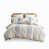 Blanc / gris argyle