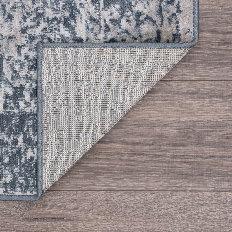 Tapis bleu Arisbeth, Rectangle 8 pi 9 po x 12 pi 2 po