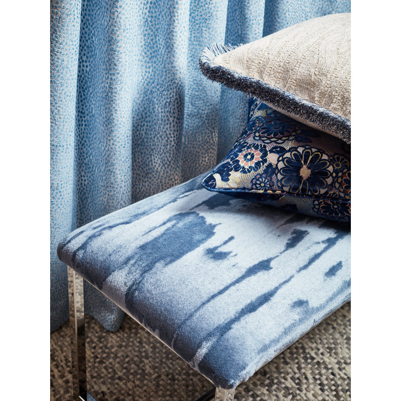 Tundra Lumbar Pillow Cover & Insert, Sapphire Flame