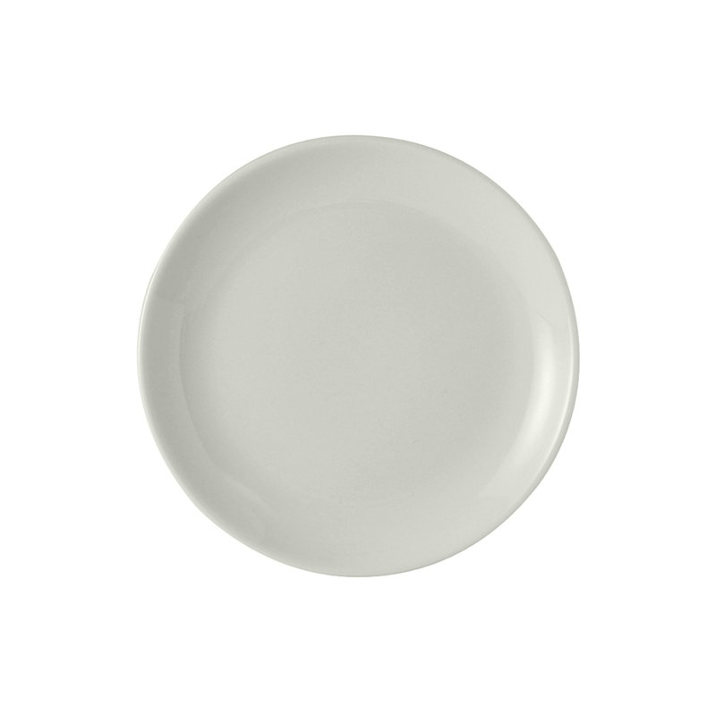 Ensemble d'assiettes à salade ou à dessert 9 po TuxCare, Blanc porcelaine