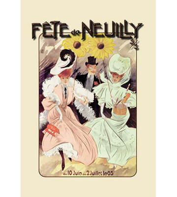 " Fete De Neuilly " by Ferdinand Mifliez "Misti"
