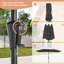 11x7Ft Double-Sided Patio Umbrella with Large Canopy-1788687358