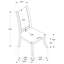 Ensemble de 2 chaises d'appoint rembourrées Tyler