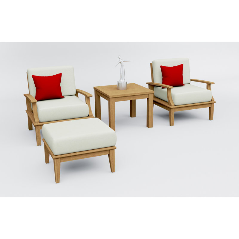 Somer Outdoor 4 - Piece Conversation Set