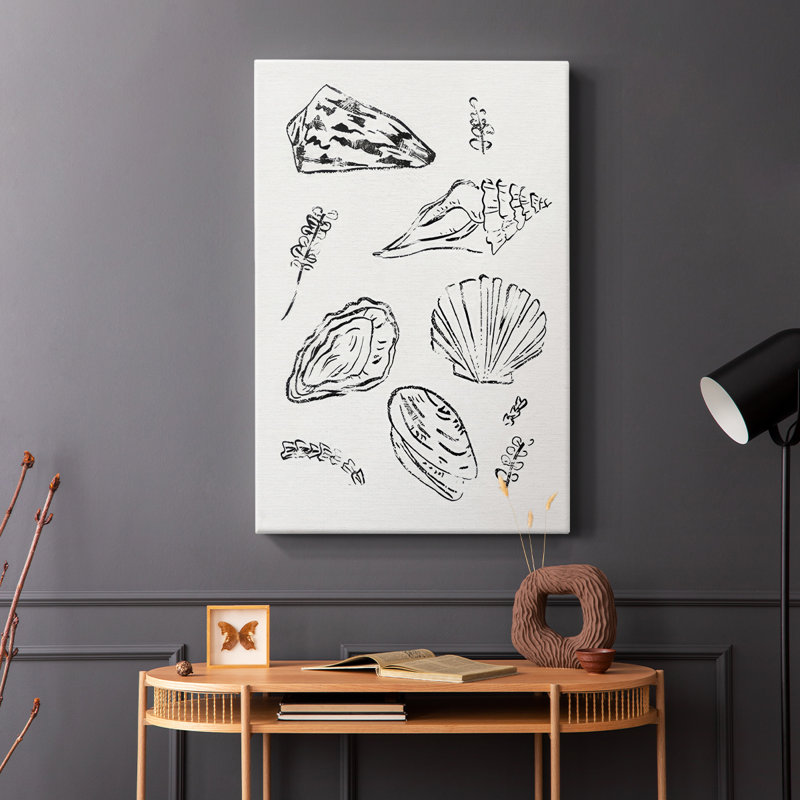 Sea Spirals I -Gallery Wraraped Cavas, H 18 po x l 12 po