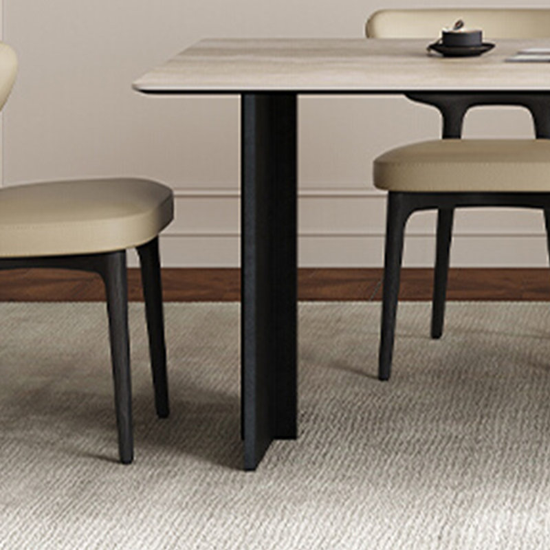 Table de salle à manger rectangulaire Vintage, H 29,5 po x L 78,7 po x l 31,4 po