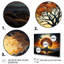 Yellow Orange Oak Tree Rooted Strength - Floral Wall Decor-1164517258-1164517261