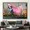 Graffiti Banksy, enfant émouvant, décoration murale - affiche d'art de rue audacieuse pour décoration intérieure moderne