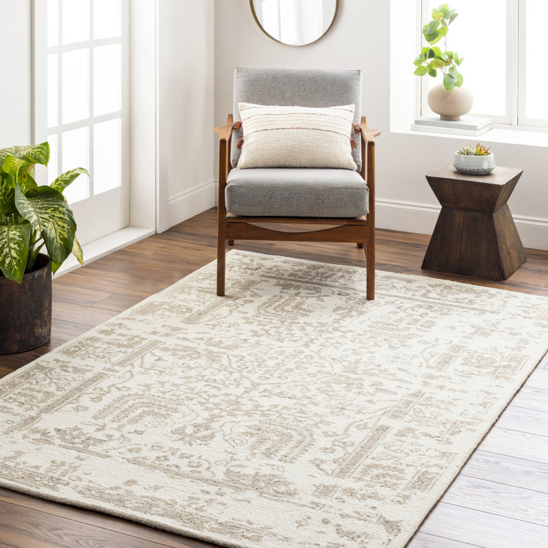 Androulla Wool Oriental Indoor Rug, Rectangle 8' x 10'