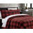 3-piece Black Bear Holiday Stitched Quilt Set-2107008727-2107008725