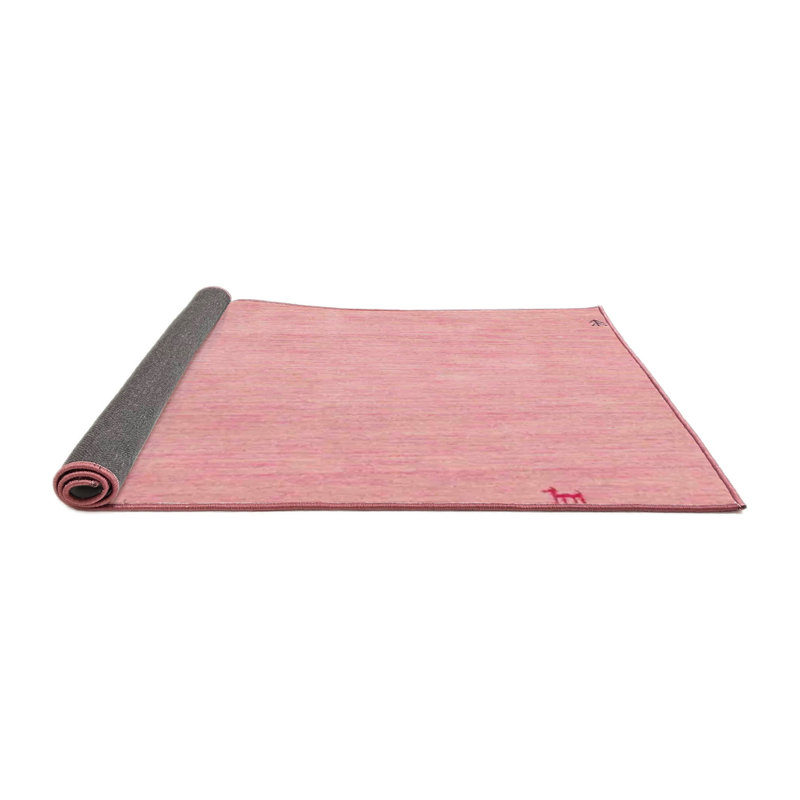 Tapis rose clair Cambree, Carré 8 pi