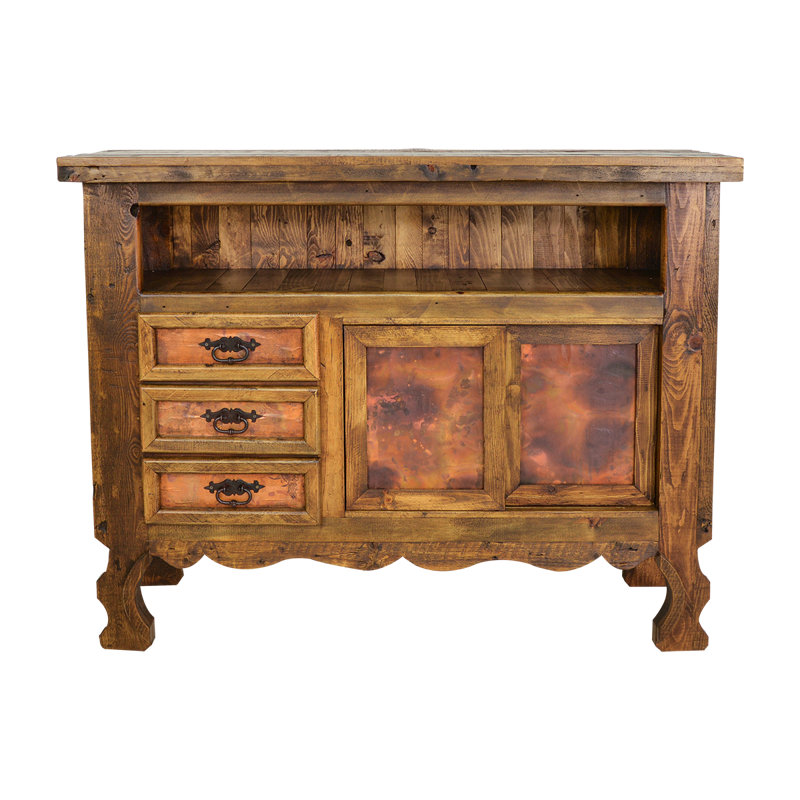 Santa Lucia Copper Panel Buffet Console