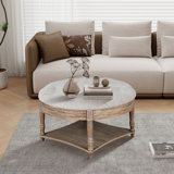 Round  Ottoman Coffee Table