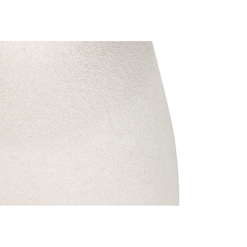 Ceramic / Porcelain Table Vase, 40cm H x 23cm W x 23cm D, Grey