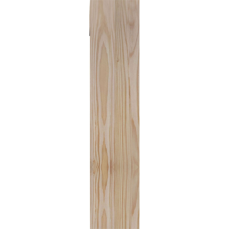 Crochet de fer traditionnel 4 po Crawley, H 18 po x P 15 1/2 po, Sapin de Douglas l 3 1/2 po x T 4 po (lisse)