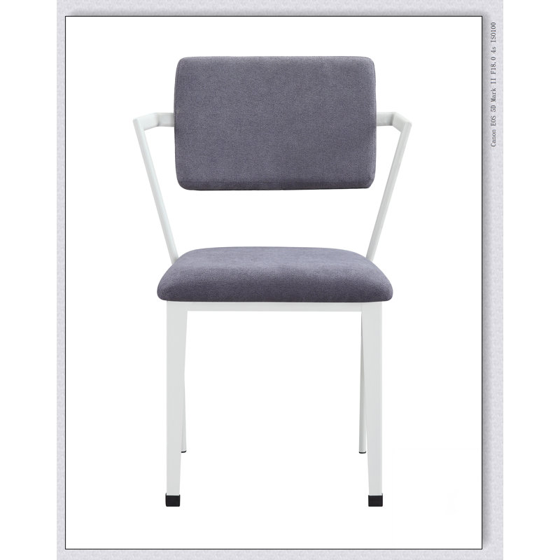 Chaise de bureau en tissu Cargo, Blanc