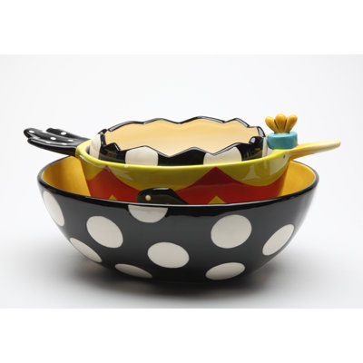 Trinx Ceramic Serving Bowl