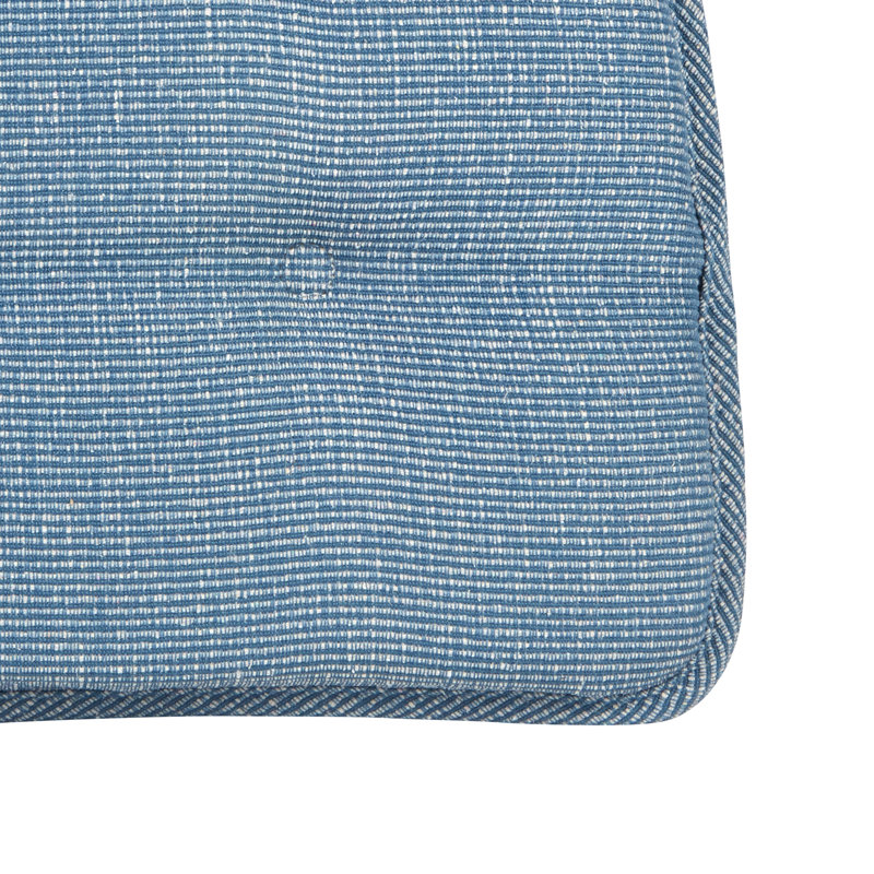 Non-Slip Dining Room And Kitchen Seat Cushions, 16 X 15 X 2 Inches, Wedge Blue
