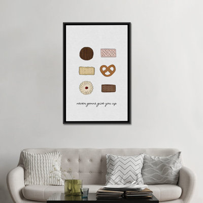 « never va vous donner », reproduction d’impression sur toile