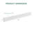 42”white Quartz Stone Bathroom Vanity Top Backsplash