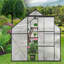 Base surélevée en polycarbonate pour serre-111176885-111176893