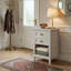 Table de chevet en rotin avec 2 tiroirs - Grande table de chevet 27 po Boho pour petits espaces et chambres à coucher