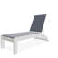 Chaise longue sans accoudoirs empilable en polymère Dune-98940401-98940415