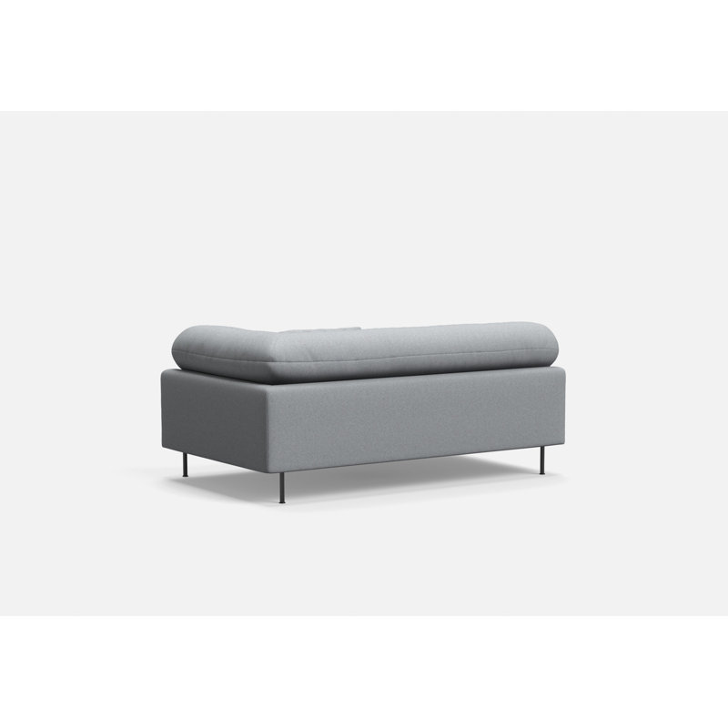 Collar Open End Right (Arm Left), Left Hand Facing, Polyester, Light Gray