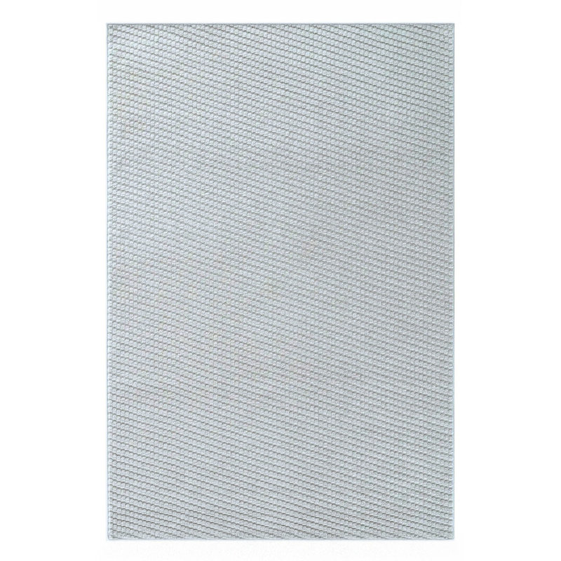 Tapis décoratif gris antidérapant Rosson, Rectangle 2 pi 8 po x 4 pi