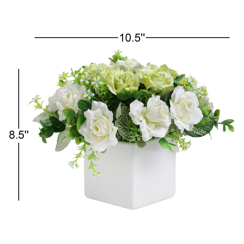 Rose Arrangement in Pot