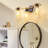 Dimmable 3-Light Wall Modern Bathroom Vanity Fixture