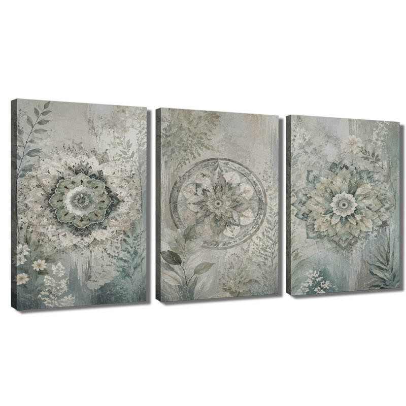 Impression sur toile 3 panneaux, 28 * 40 pouces * 3