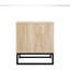 Table d'appoint en bouleau de style côtier Modern