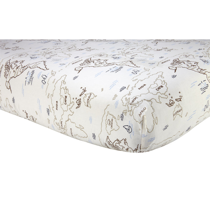 Drap-housse pour lit de bébé Riddleville