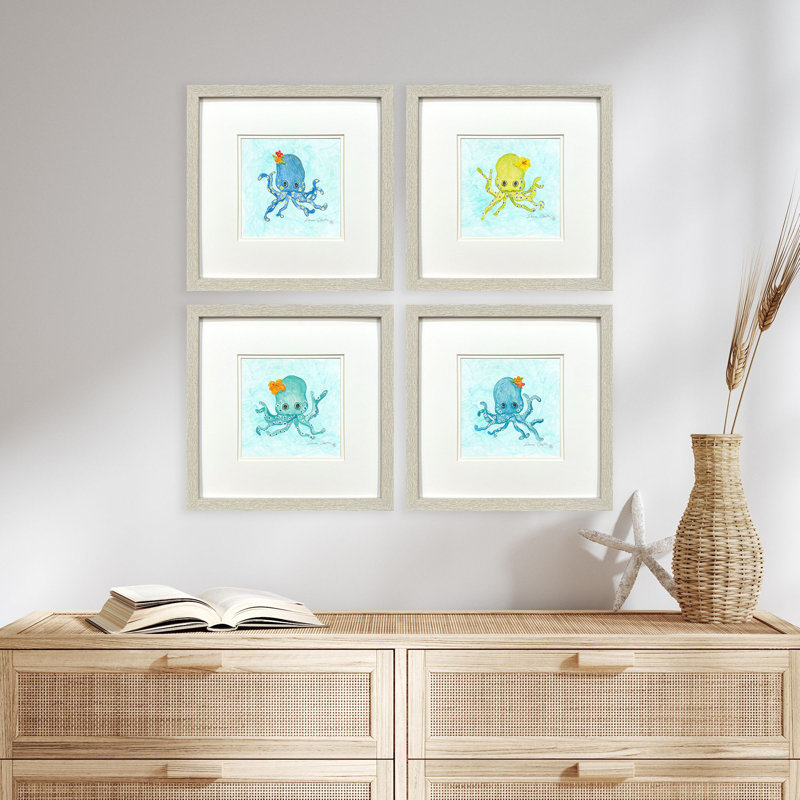 Baby Octopus Framed Art