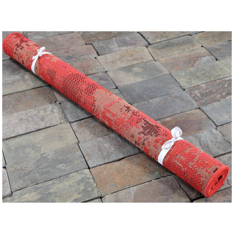 Mattingly Abstract Indoor / Outdoor Rug, Rectangle 4'5" x 7'