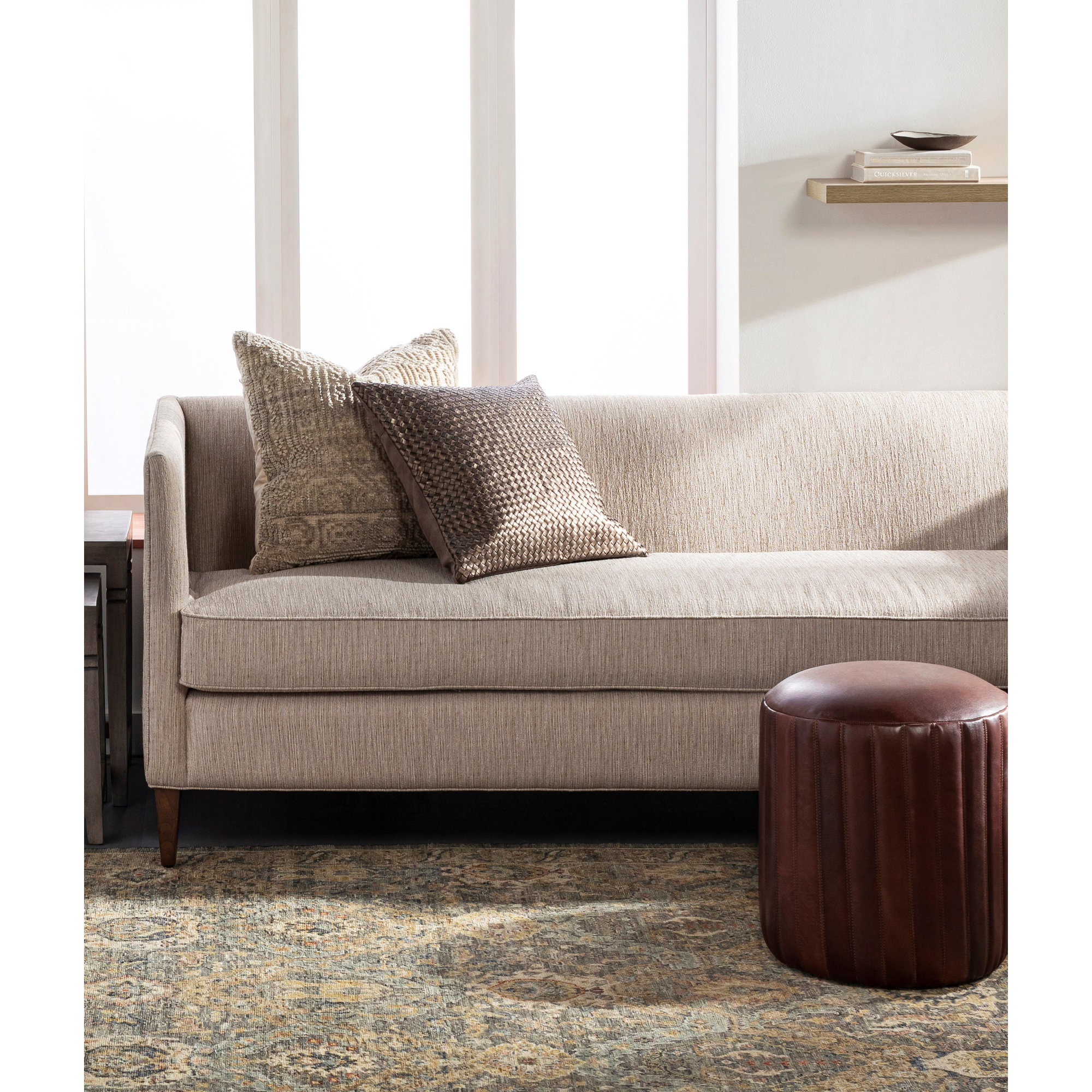 Ishti Upholstered Pouf