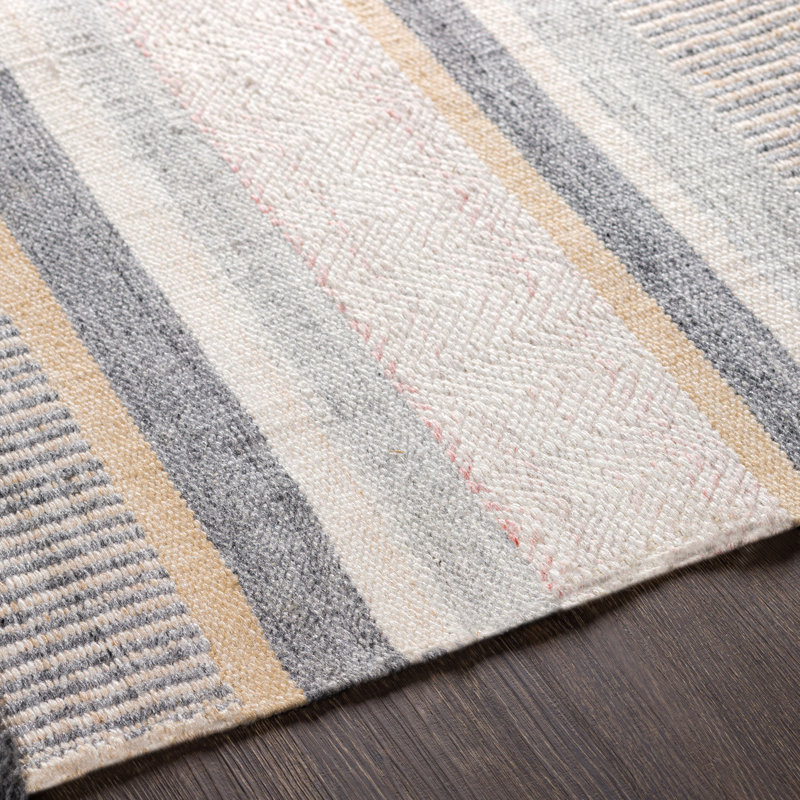 Jonesville Striped Indoor / Outdoor Rug, Rectangle 8' x 10'