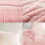 Édredon en fausse fourrure chaude Blush - simple / simple TG