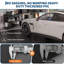 Rouleau de tapis de garage 7,5 x 17 pi - Protecteur en PVC épais pour VUS, voitures de sport et véhicules compacts-128377773