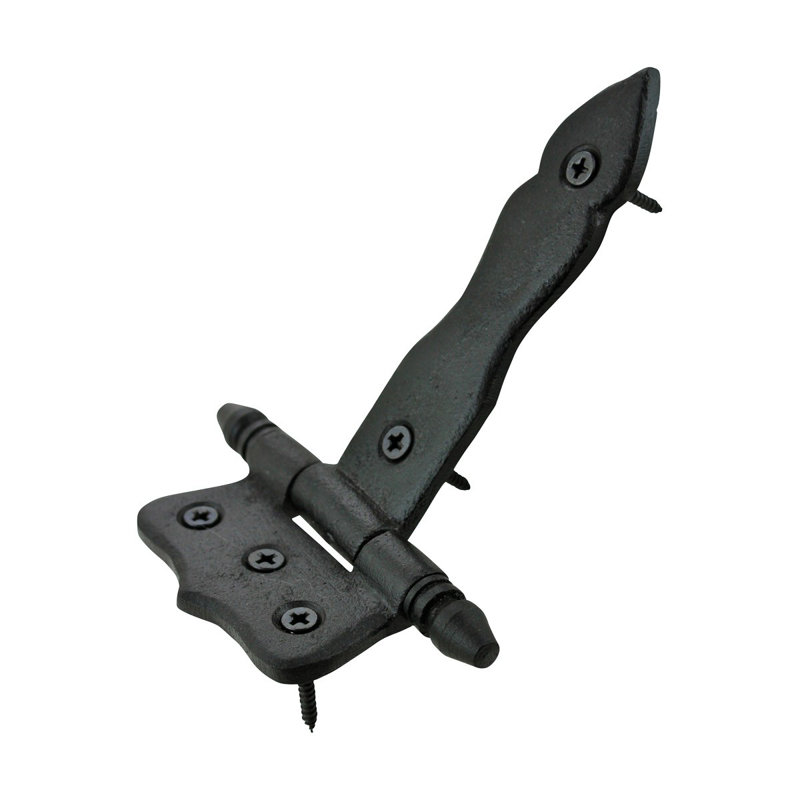 Charnière de porte en fer forgé 5 po