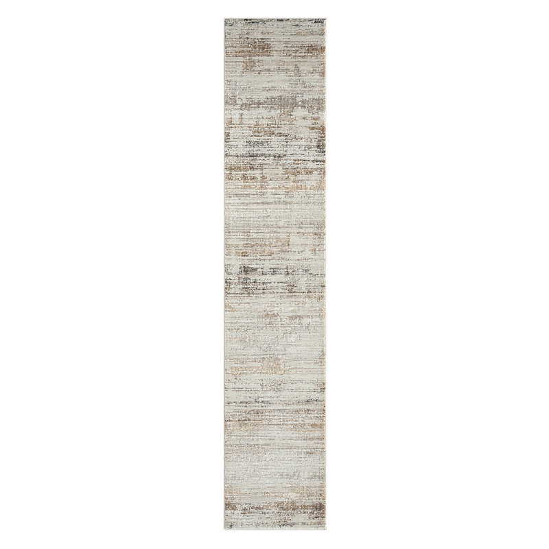 Abstract Indoor Rug, Runner 2' x 10'