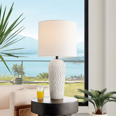 Tyrion 28.75'' Battery Powered Integrated LED Outdoor Table Lamp