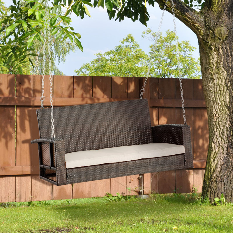 Abderrahmane 2 Person Porch Swing