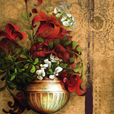 «Tradish Flower Base», impression sur toile tendue