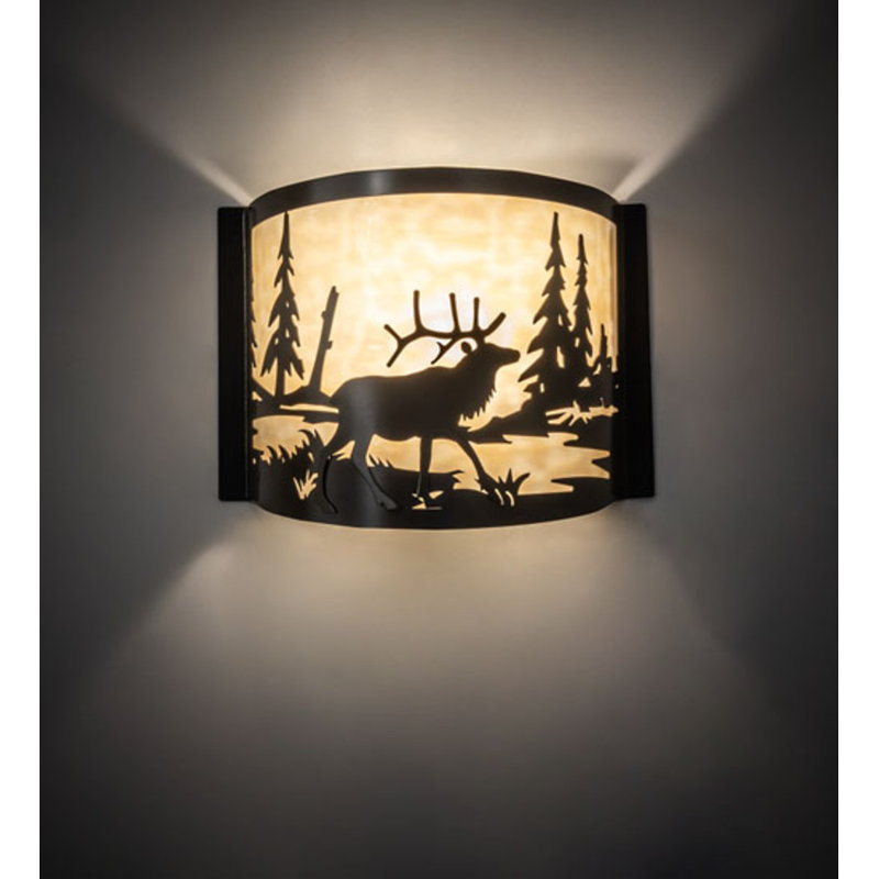 Elk 1 - Light Flush Mounted Sconce