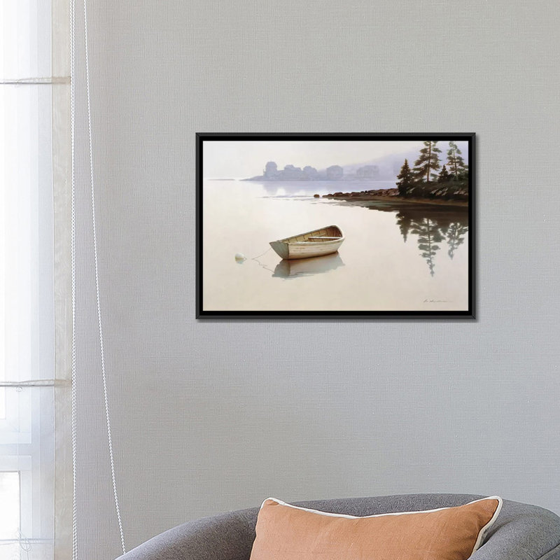 « daydream », reproduction de photo sur toile tendue, H 18 po x l 26 po x P 1,5 po, Toile avec cadre noir, Pas de tapis
