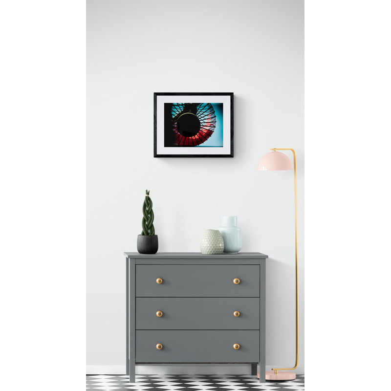 Red Lantern Print by Alan Scherer